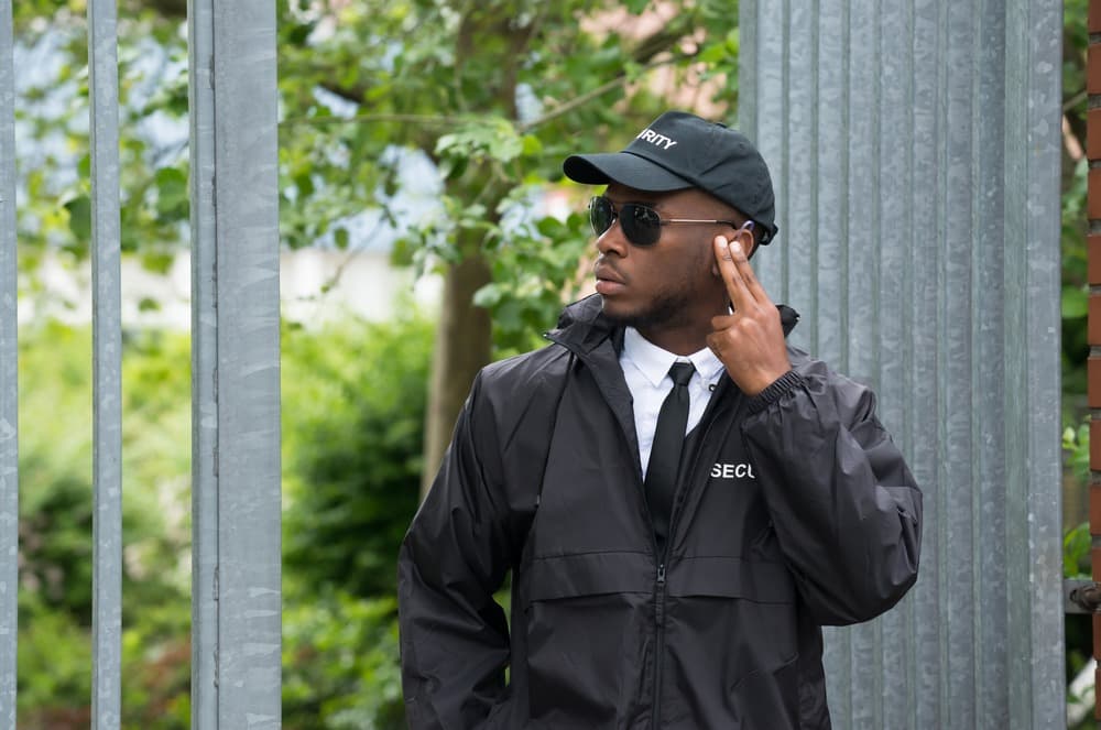 Law enforcement professional in uniform